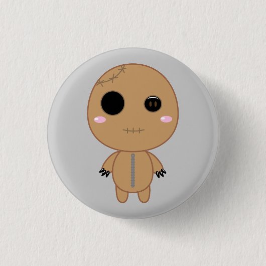 Itami de Voodoo Doll Ronde Button 3,2 Cm (Voorkant)