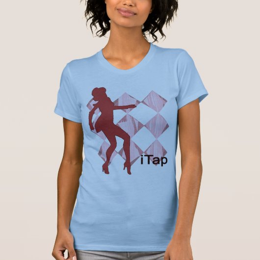 iTap Gal | iPod grafische kaart voor laptop T-shirt (Voorkant)