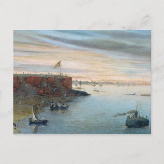 Itapiru, Paraguay, 1866 (olie op doek) Briefkaart (Voorkant)