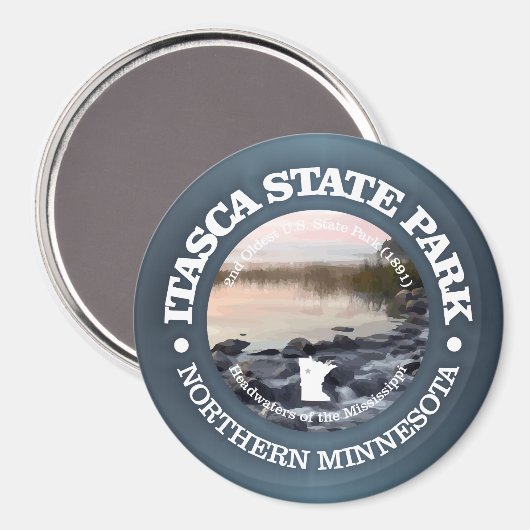 Itasca Magneet (Voorkant / Achterkant)