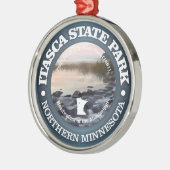Itasca Metalen Ornament (Links)