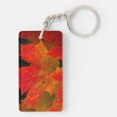 Itasca State Park, herfstkleuren 2 Sleutelhanger (achterkant)