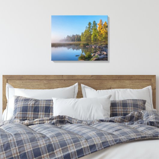 Itasca State Park, Minnesota Canvas Afdruk (Insitu (Slaapkamer))