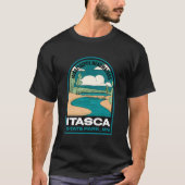 Itasca State Park Minnesota  T-shirt (Voorkant)
