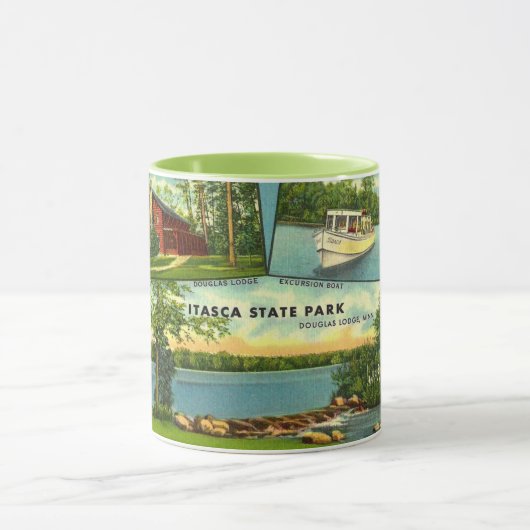 Itasca State Park publiek en Mok (Midden)