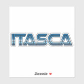 Itasca TX Sticker (Vel)
