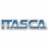 Itasca TX Sticker (Voorkant)