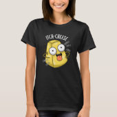 Itch-cheese Funny Cheese Pun Dark BG T-shirt (Voorkant)