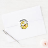 Itch-cheese Funny Cheese Pun Ronde Sticker (Envelop)