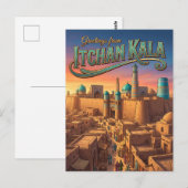 Itchan Kala Oezbekistan Briefkaart (Voorkant / Achterkant)