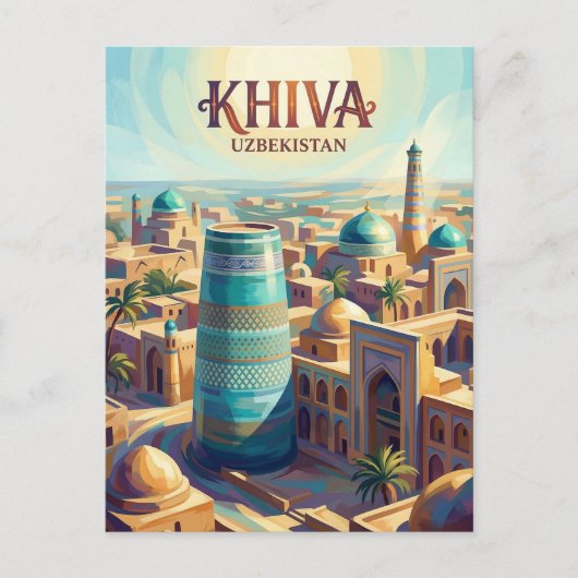 Itchan Kala Oezbekistan Briefkaart (Voorkant)