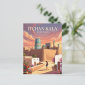 Itchan Kala Oezbekistan Briefkaart (Staand voorkant)