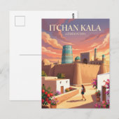 Itchan Kala Oezbekistan Briefkaart (Voorkant / Achterkant)