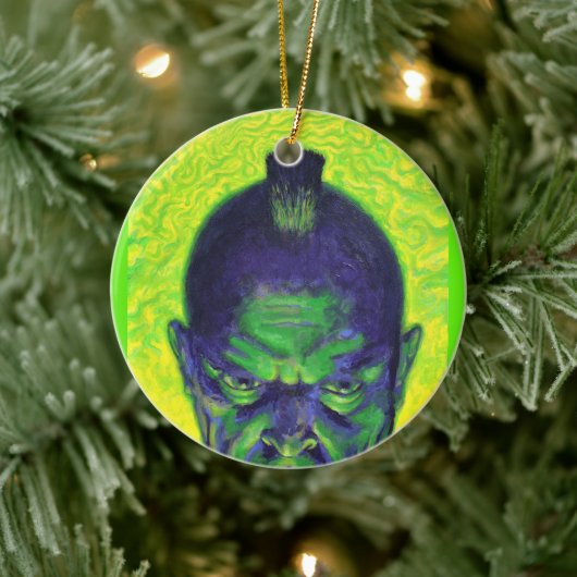 Itchiwan-versieringen Keramisch Ornament (Boom)