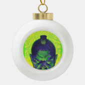Itchiwan-versieringen Keramische Bal Ornament (Voorkant)