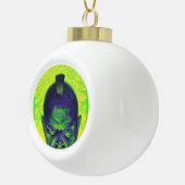 Itchiwan-versieringen Keramische Bal Ornament (Rechts)
