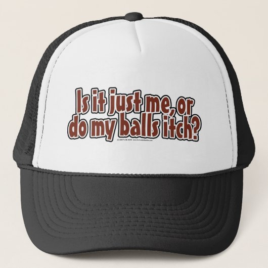 Itchy Balls Trucker Pet (Voorkant)
