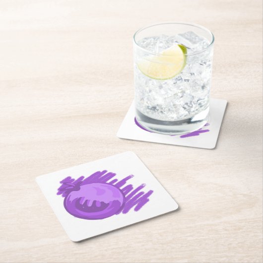 ITD Blurberries en crème Kartonnen Onderzetters (Insitu)