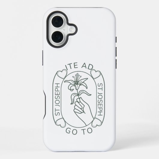 Ite Ad Joseph iPhone Hoesje (Achterkant)