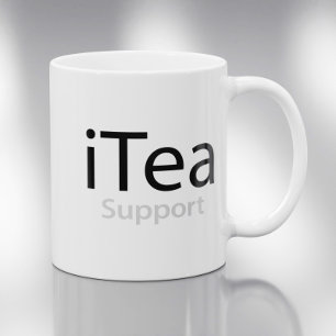iTea support - Een pap voor theeddrinkers - grappi Koffiemok