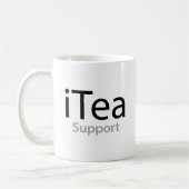 iTea support - Een papa woordspeling voor theedrin Koffiemok (Links)