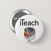 iteachART-flair Ronde Button 5,7 Cm (Voorkant /achterkant)