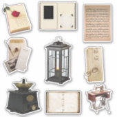 items Tijdschrift Scrapbook Stickers set 1 (Voorkant)