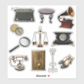 items Tijdschrift Scrapbook Stickers set 2 (Vel)