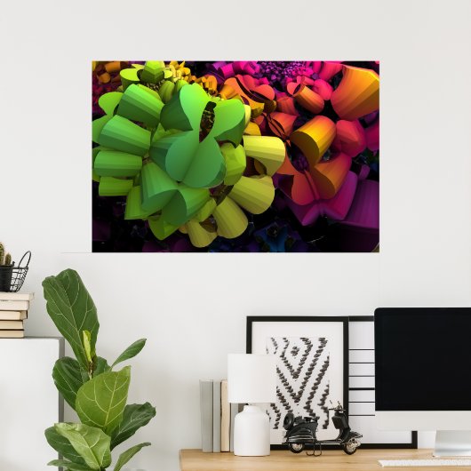 Iterate Imagery Black Light Poster 38 (Thuiskantoor)