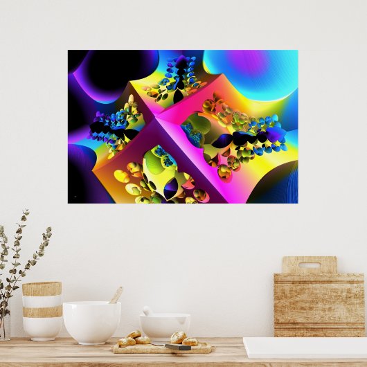 Iterate Imagery Black Light Poster 49 (Keuken)