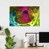 Iterate Imagery Black Light Poster 50 (Thuiskantoor)