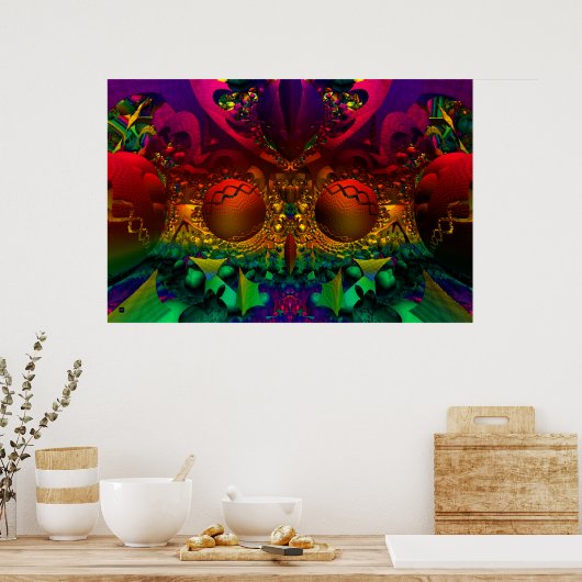 Iterate Imagery Black Light Poster 8 (Keuken)