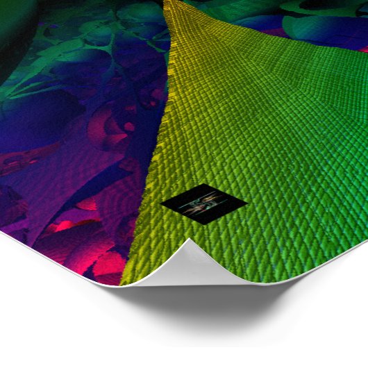 Iterate Imagery Black Light Poster 8 (Hoek)