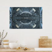 Iterate Imagery Metallic Zone Poster 17 (Keuken)