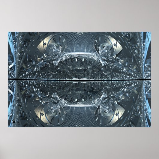 Iterate Imagery Metallic Zone Poster 17 (Voorkant)