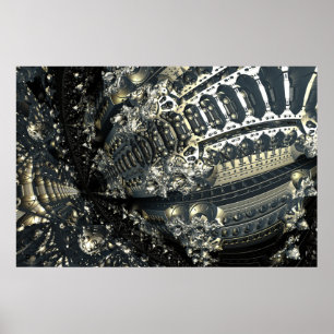 Iterate Imagery Metallic Zone Poster 18