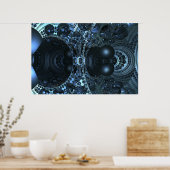 Iterate Imagery Metallic Zone Poster 44 (Keuken)