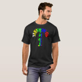 ITF Taekwon Doe Kleurbanden T-shirt (Voorkant volledig)