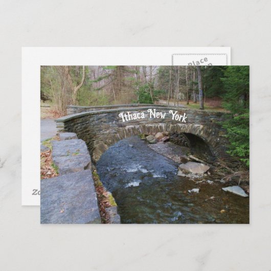 ITHACA DE STENEN BRUG BRIEFKAART (Voorkant / Achterkant)