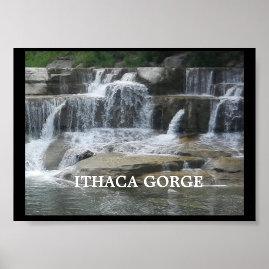 ITHACA GORGE POSTER (Voorkant)