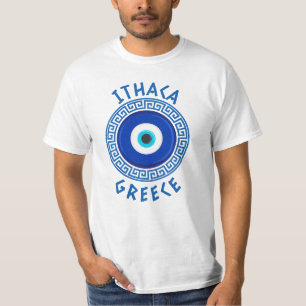 Ithaca, Griekenland - Grieks boze oog T-Shirt