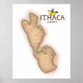 ithaca griekenland poster (Voorkant)