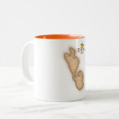 ithaca griekenland tweekleurige koffiemok (Voorkant links)