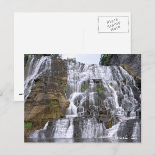 Ithaca Herfst briefkaart (Voorkant / Achterkant)