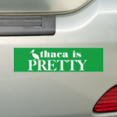 Ithaca is  bumpersticker (Op auto)
