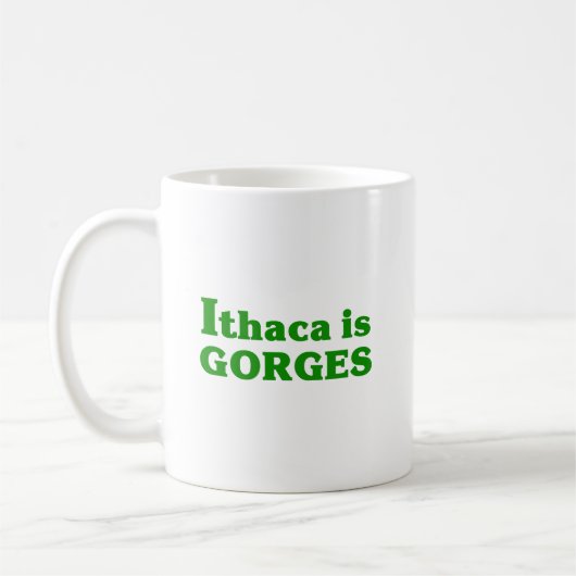 Ithaca is Gorges Koffiemok (Links)