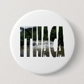 Ithaca is Gorges Ronde Button 7,6 Cm (Voorkant)