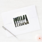 Ithaca is Gorges Ronde Sticker (Envelop)