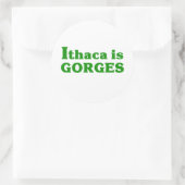 Ithaca is Gorges Ronde Sticker (Tas)