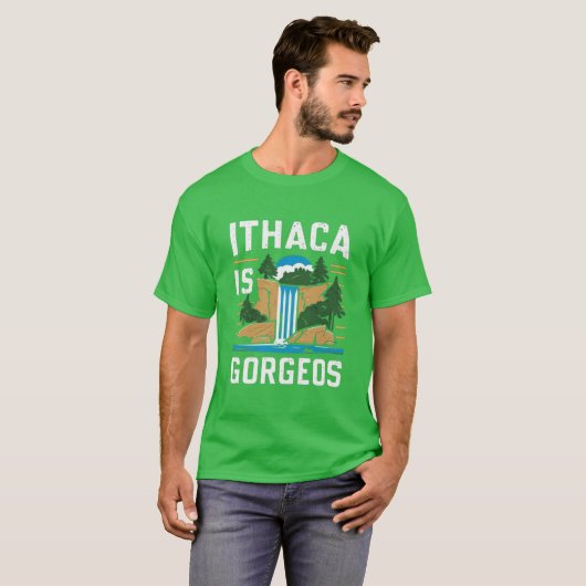 ithaca is gorges  t-shirt (Voorkant volledig)